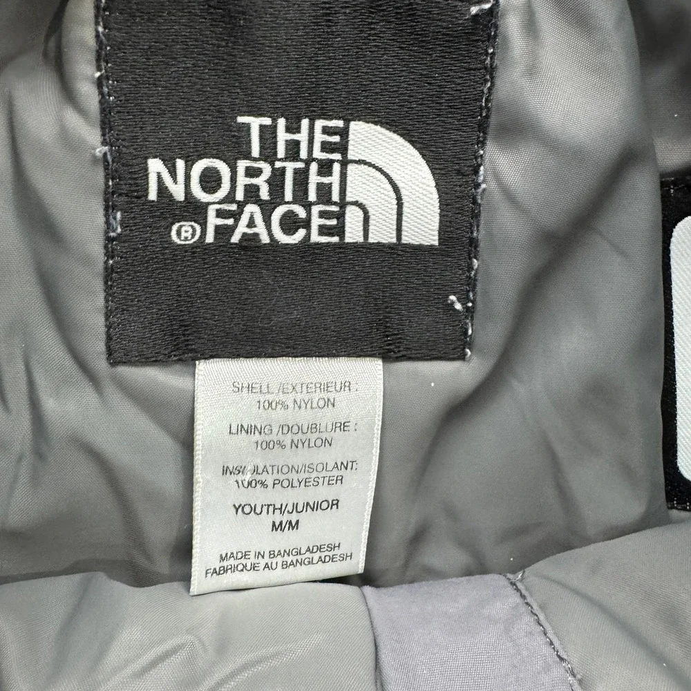 The North Face Ski Pants‎ Youth Medium Gray Nylon Polyester Snow Winter